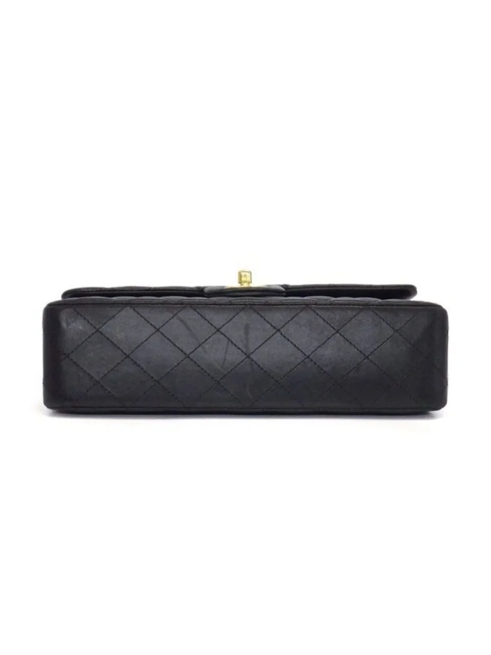 Chanel Shoulder Bag Quilted 25 11.12 Classic Black Bordeaux Lambskin